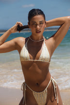 Classic String Halter Top Buttercup