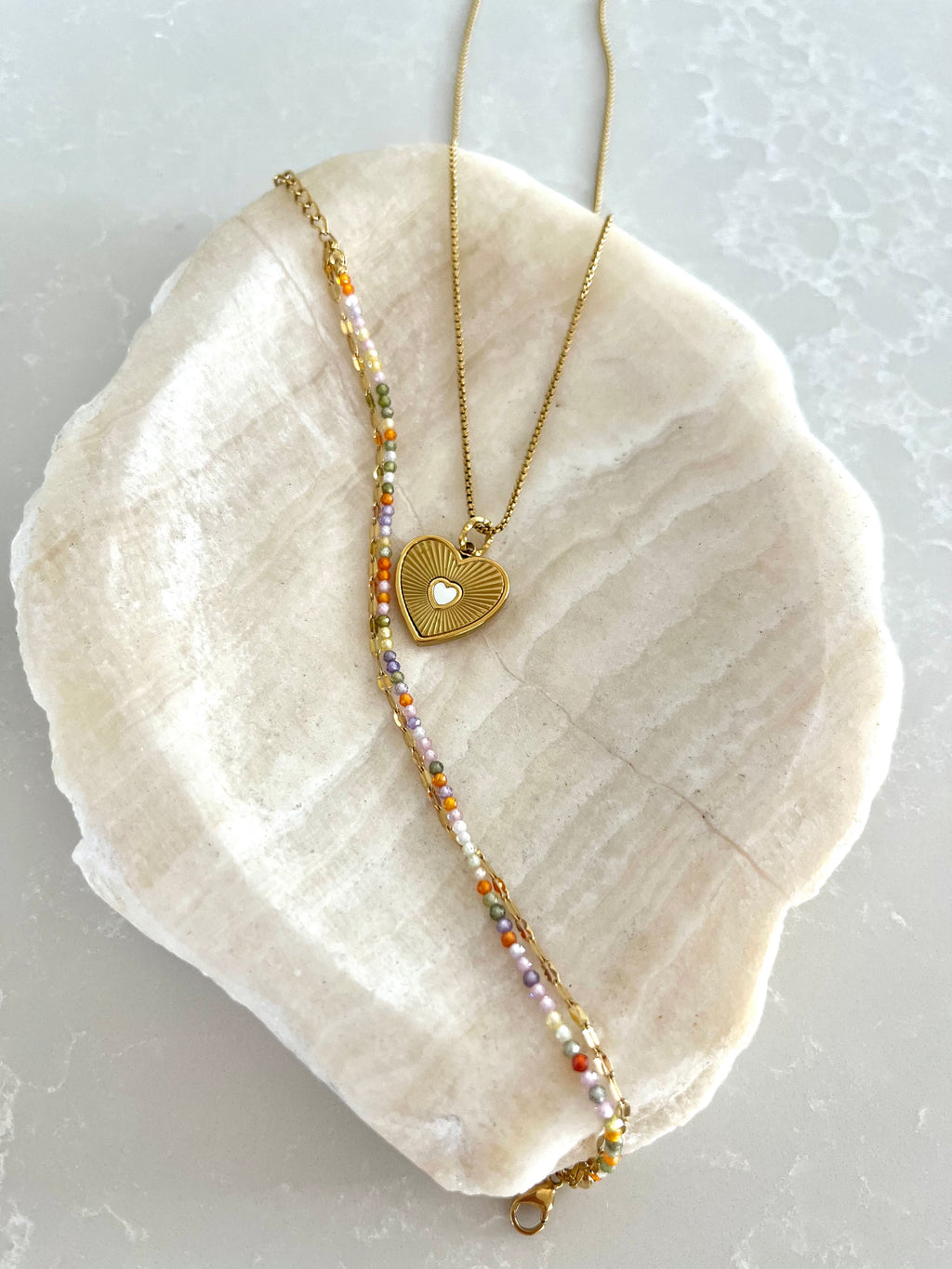 Soleil Soleil Hand Beaded Bracelet