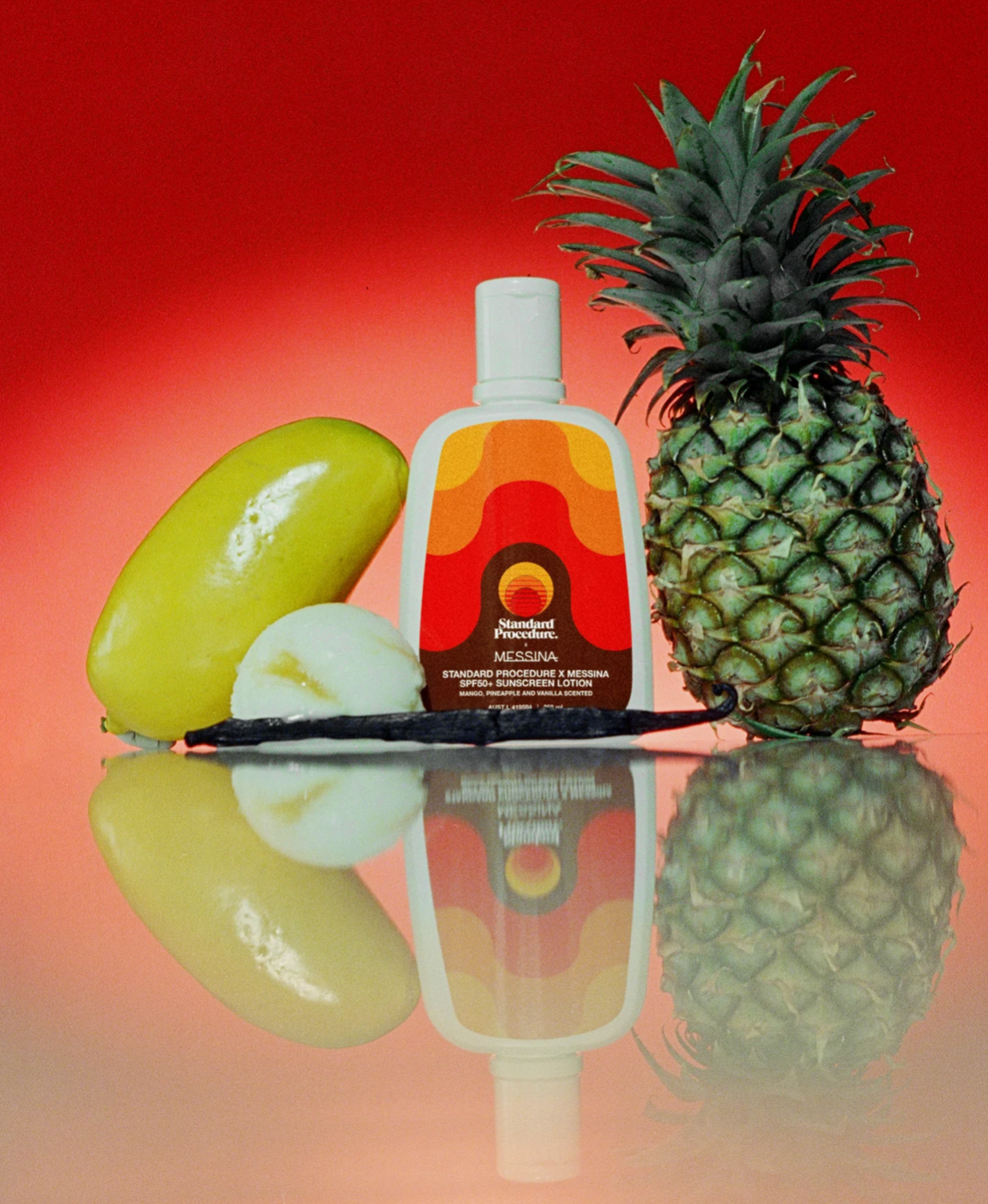 MESSINA x Standard Procedure Scented SPF 50+ sunscreen 250ml