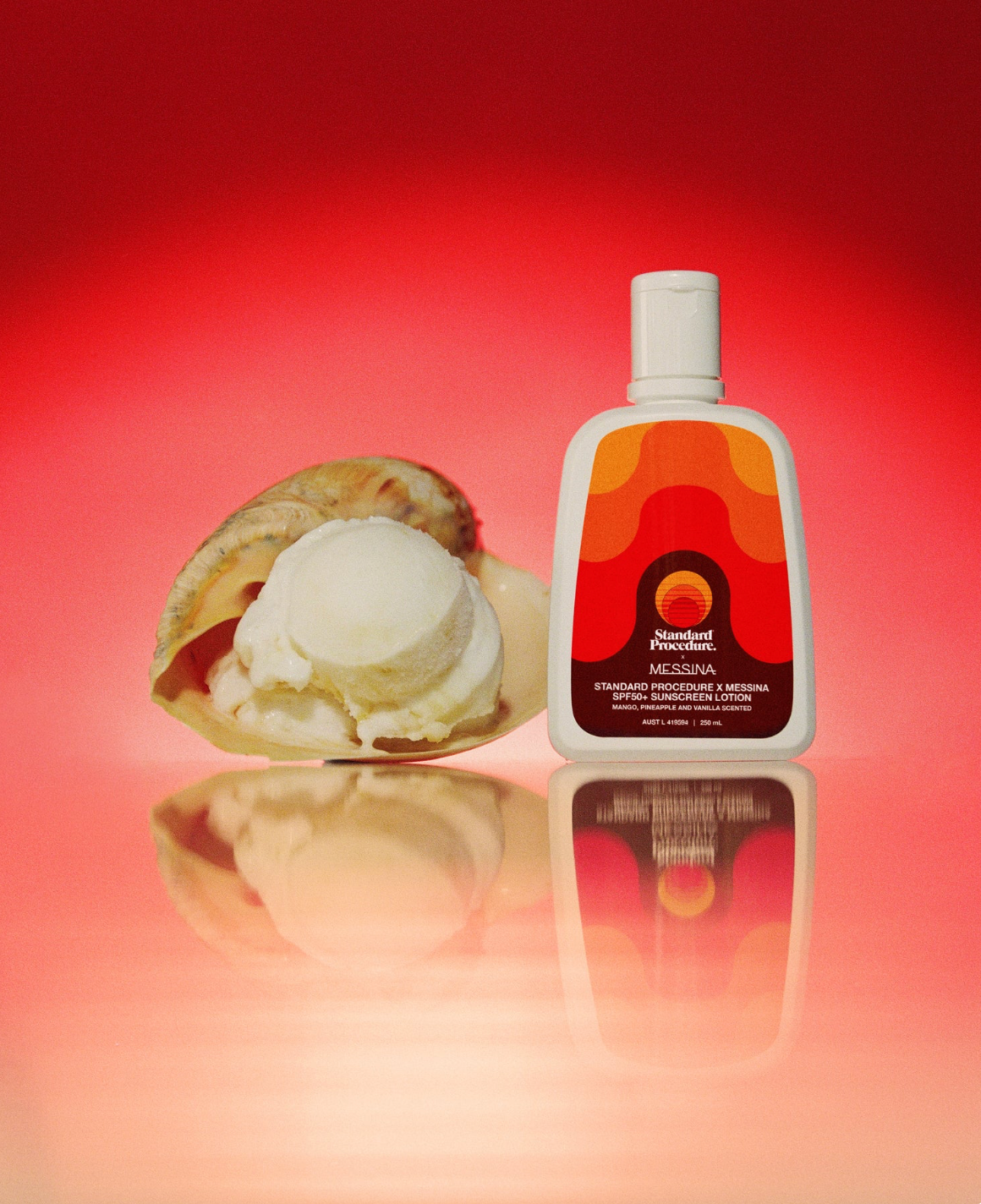 MESSINA x Standard Procedure Scented SPF 50+ sunscreen 250ml